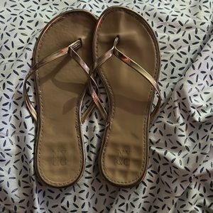 NY&C sandals, Size 6, Rose pink